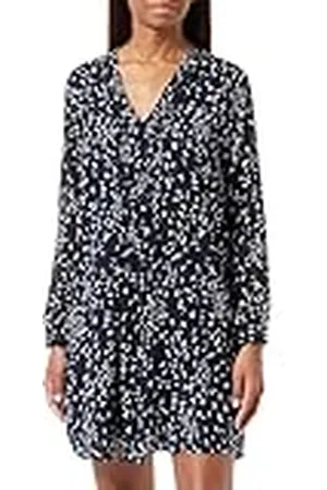 VERO MODA VMHOLLY LS Pleat Short Dress WVN GA, , M
