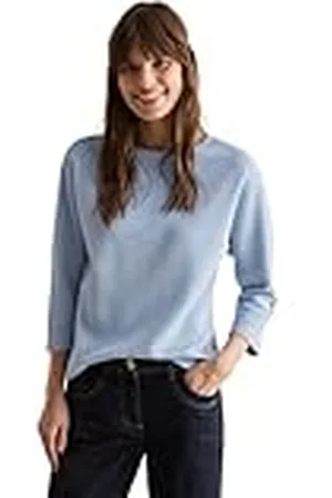 CECIL Kort gemêleerd shirt, , S