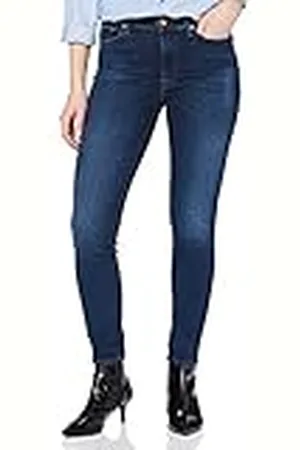 7 for all Mankind Hw Skinny Crop Jeans voor dames, , 29