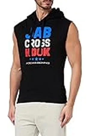 adidas Boxing JCH mouwloos hoody longshirt, blackwhite, XL unisex volwassenen, , XL