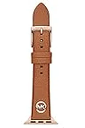 Michael Kors Logo-bedel Bagageleren Bandje van 38 mm/40 mm/41 mm voor Apple Watch®