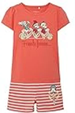 NAME IT Baby Girls NMFANNLISA Minnie Night Set WDI pyjama, , 80, , 80 cm