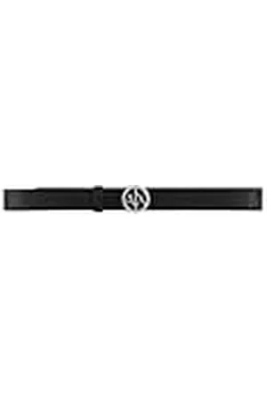 Armani Exchange A|X dames rondom print logo gesp riem, , XX-Small