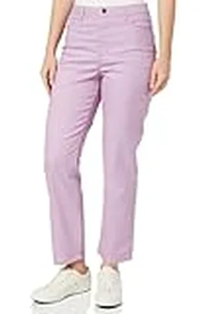 Kaffe Damesjeans, kleurrijk, cropped legs, straight fit, hoge taille, regular fit, dames, , 38