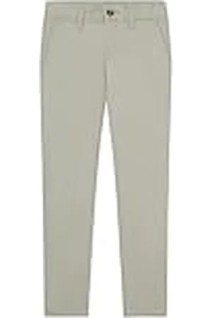 Hackett Chino broek voor jongens, groen (zeegrasgroen), 11 jaar, , 11 Jaren