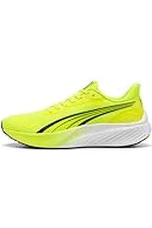 PUMA Unisex Pounce LITE Road Running Schoen, Geel Alert Zwart, 7 UK, Geel Alert Zwart, 40.5 EU