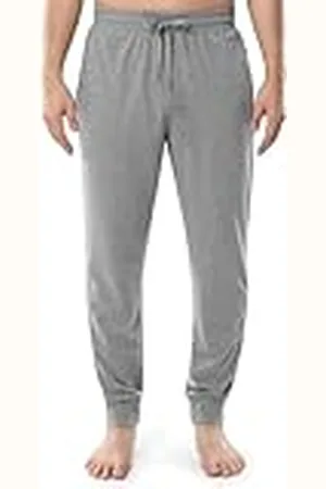 Fruit Of The Loom Heren jersey gebreide joggingbroek slaapbroek (1 en 2 stuks), , M
