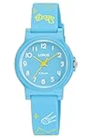 Lorus Analoog kwartshorloge voor jongens met siliconen armband RRX39JX9