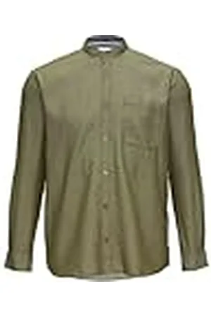 QS by s.Oliver Shirt met lange mouwen en opstaande, , 3XL