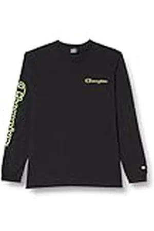Champion Legacy Neon Spray Contrast Logo L/S shirt met lange mouwen voor heren, , M