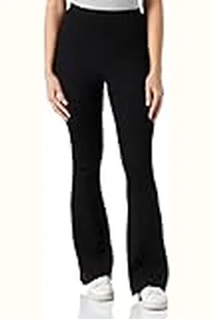 Urban classics Dames Dames Rib Knit Bootcut Leggings, , 3XL