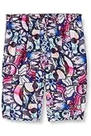 Arena B Scary JR Long Bermuda Shorts, Black Multi, 12-13 jongens