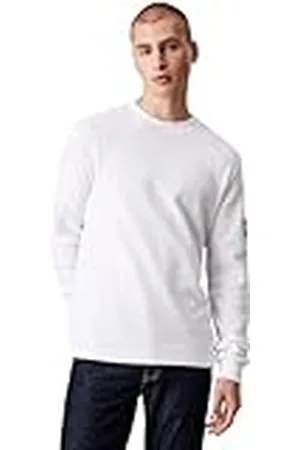 Calvin Klein Basic Badge Wafel Longsleeve voor heren, , XXS