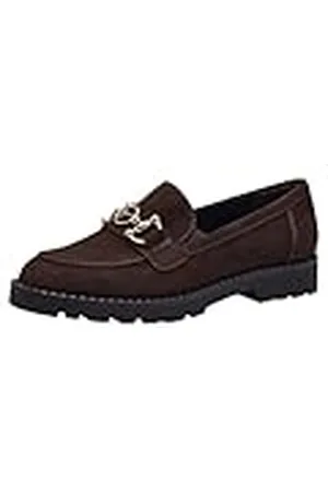 Tamaris Dames slippers leer, , 38 EU