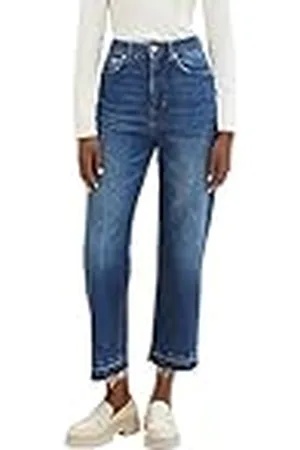 TOM TAILOR Dames Wide Leg Jeans, , XS