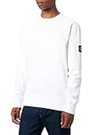 Calvin Klein Jeans heren Sweatshirts Badge Crew Neck J30j323426, , XS