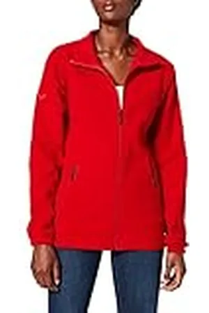 Trigema Damesjas, rood (kersen), 4XL