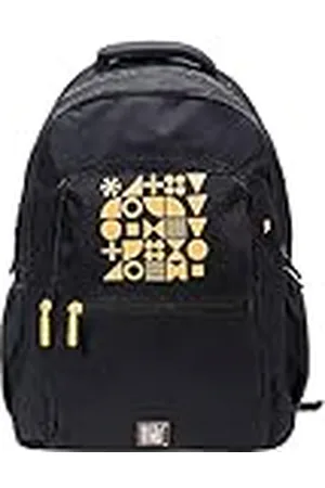 Grafoplas Schoolrugzak, Bits & Bobs Pop and Design, neonoranje, drie vakken, voorvak, gevoerd laptopvak, versterkte basis, 33 x 46 x 22,5 cm, , L, Casual