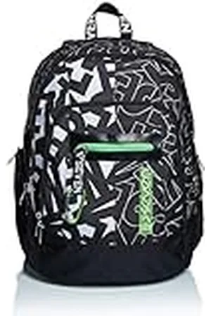 7 for all Mankind Advanced Alpha Beat, uniseks schoolrugzak met twee compartimenten, voor kinderen, zwart, eenheidsmaat