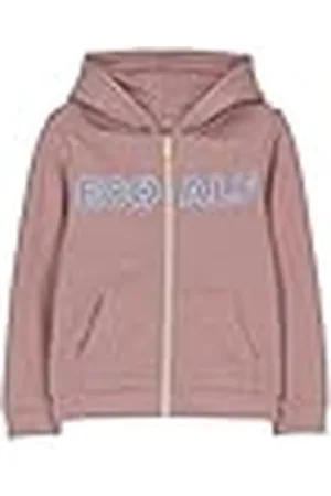 ECOALF Islalf sweatshirt voor meisjes, katoen, gerecyclede stof, katoenen sweatshirt voor meisjes, sweatshirt met ritssluiting, basic sweatshirt, , 10 Jaar
