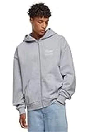 Mister Tee Dangerous Grounds Oversized Zip Hoody, , XL