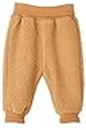 QS by s.Oliver Uniseks - Baby joggingbroek van teddy pluche, , 68 cm