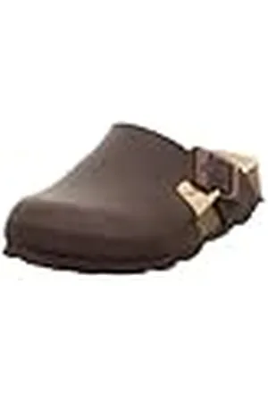 Superfit Jungen FUSSBETTPANTOFFEL Hausschuhe, BRAUN 3000