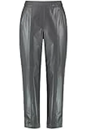 Gerry Weber Casual 7/8-broek voor dames, van kunstleer, effen, 7/8 lengte, , 40