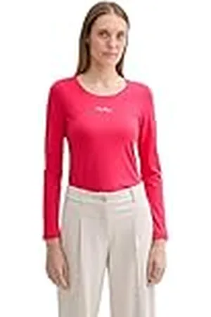 TOM TAILOR T-shirt met lange mouwen voor dames, , XXS