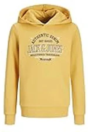 JACK & JONES Sweatshirt met capuchon voor jongens, Honing Goud, 128