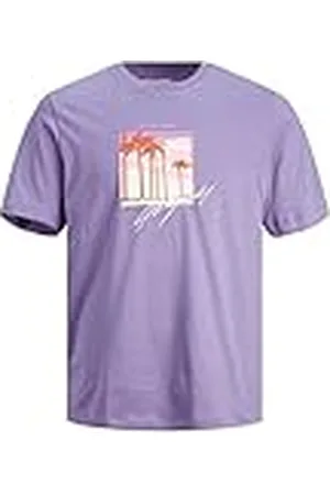 JACK & JONES Jorvacation Tee Ss Crew Neck Mc T-shirt voor heren, , M