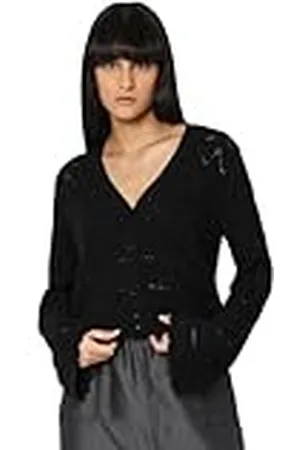 VERO MODA Dames Vmlua Ls V-hals Short Cardigan Noos Pullover, , L