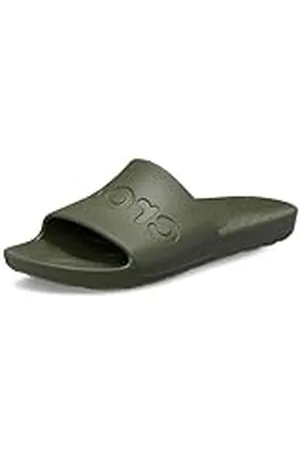 Crocs Unisex-glijbanen voor volwassenen, legergroen, 36/37 EU