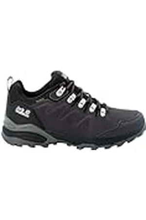 Jack Wolfskin Dames Refugio Texapore Low W outdoorschoen, Dark Steel Purper, 37 EU