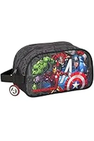 Safta Avengers Ventta Toilettas voor kinderen, middelgroot, met handvat, kindertoilettas, aanpasbaar aan de wagen, eenvoudige reiniging, comfortabel en veelzijdig, kwaliteit en duurzaamheid, 26 x 12 x