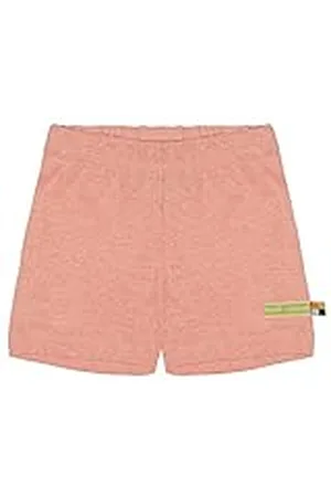 loud + proud Uniseks kindershort met linnen, GOTS-gecertificeerde shorts, , 62/68 cm