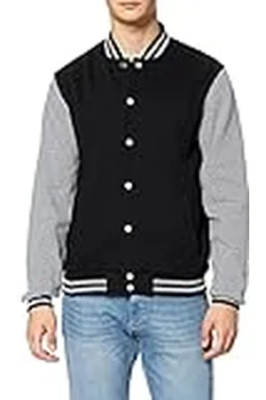 Build Your Brand Heren Sweat College Jacket Jas