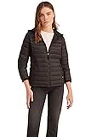 Springfield Waterafstotende capuchon, zwart, regelmatig voor dames, , M
