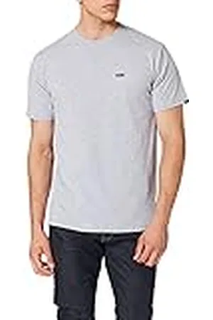 Vans Heren T-shirt met logo op de linkerborst, , XXL