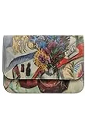 Dogo Femme Cuir Vegan Noir Fait Main et Mode Sac à Main - Still Life Motif