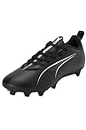 PUMA Ultra 5 Play Fg/Ag Jr voetbalschoen voor kinderen, uniseks, Zwart Wit, 35 EU
