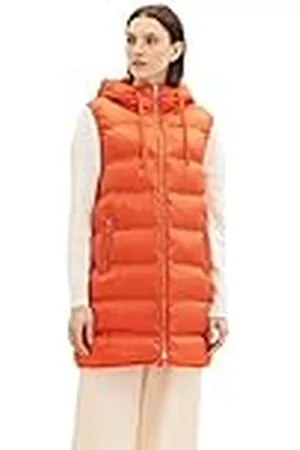 TOM TAILOR TOM KLEERMAKER Longstyle lichtgewicht gewatteerd gilet voor dames