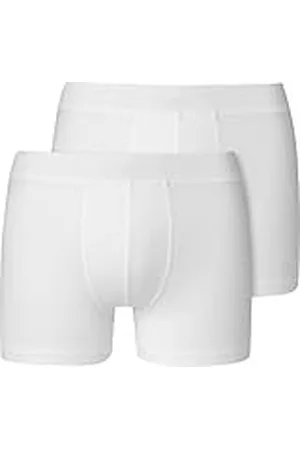 Schiesser Jungen 2 PACK Unterwäsche Boxershorts weiches Bündchen - 95/5 Organic Bio Baumwolle - Größe 140 bis 176