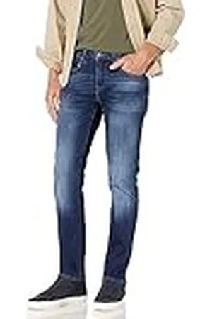 Buffalo David Bitton Heren Ash Slim Denim Jeans, Broek Spijkerbroek Heren, , 36W / 34L