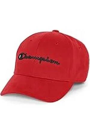 Champion Herenmuts, klassieke katoenen keperstof, verstelbare lederen riem, pet baseballpet, , One size