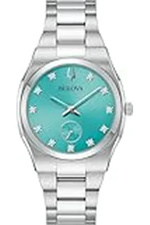 BULOVA Analoog kwartshorloge voor dames, met roestvrijstalen armband 96P243, , armband