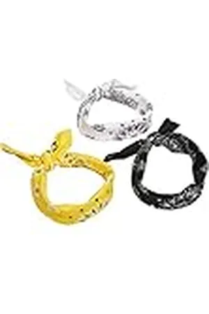 Urban classics Uniseks hoofddoek Multicolor 3-pack bandana, gemengde multipack verkrijgbaar in 3 trendy kleurencombinaties, één maat, , Eén maat