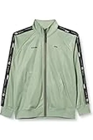 G-Star RAW Heren Logo Tape Track JKT Cardigan Sweater, Green (lt Thymol D137-B438), XXL