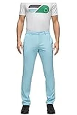 HUGO BOSS Heren T Drax Slim-Fit broek van waterafstotend keperstof, , 56