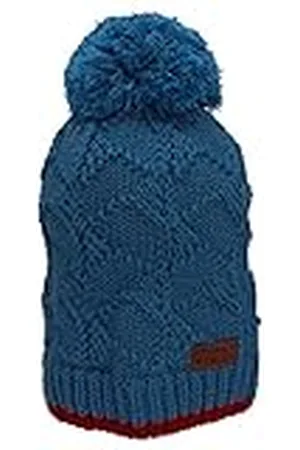 Sterntaler Jongenspommelmuts gevlochten patroon, middelblauw, 49